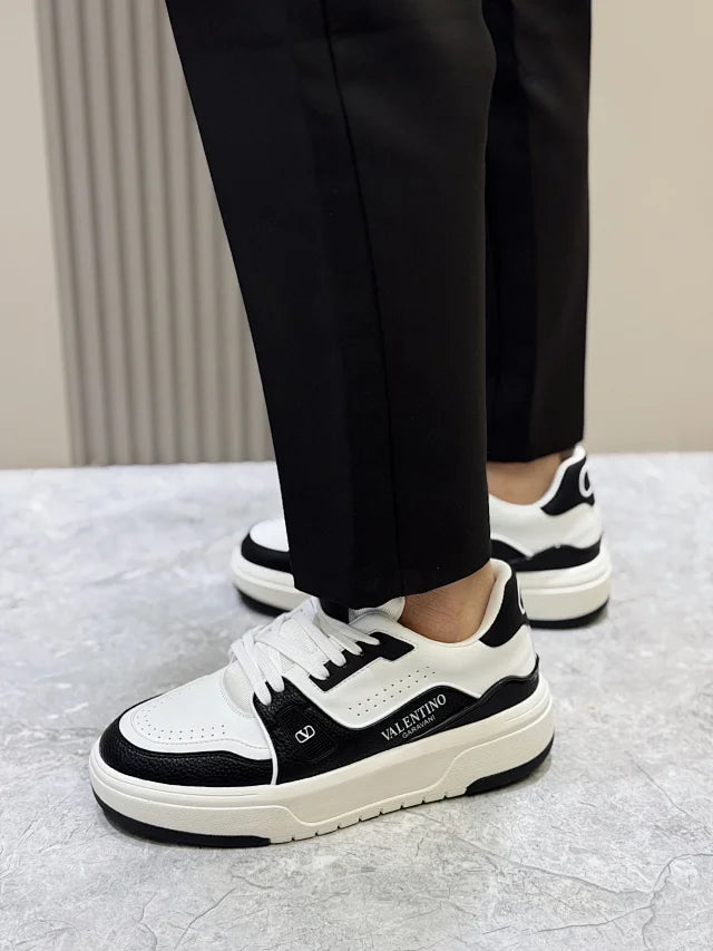 Valentino Trainers Negru Alb - prezentare produs