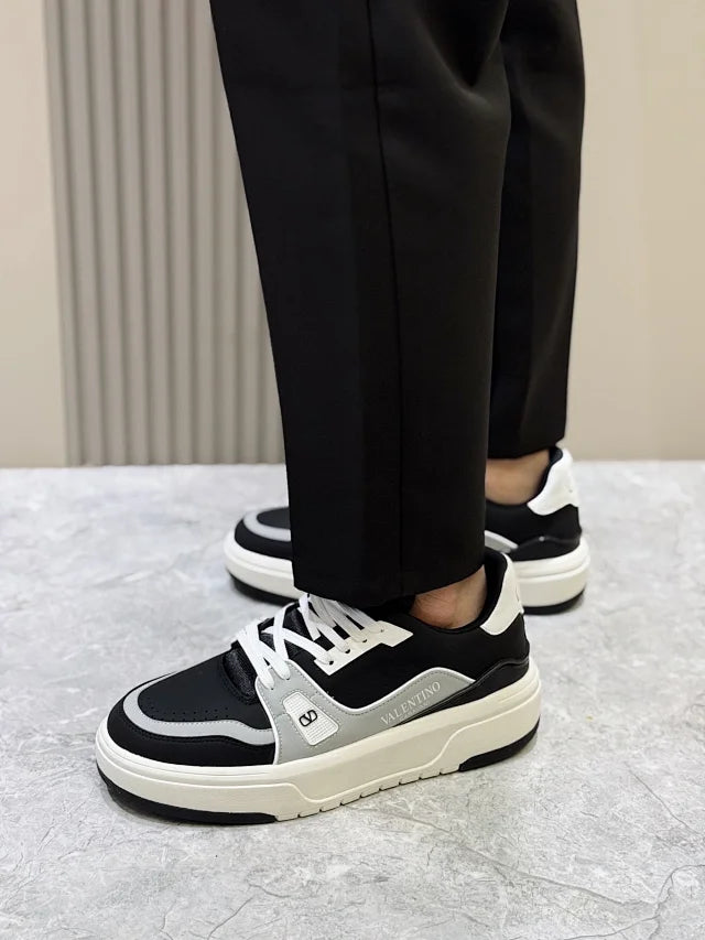 Valentino Pantofi sport Gri Negru - prezentare produs