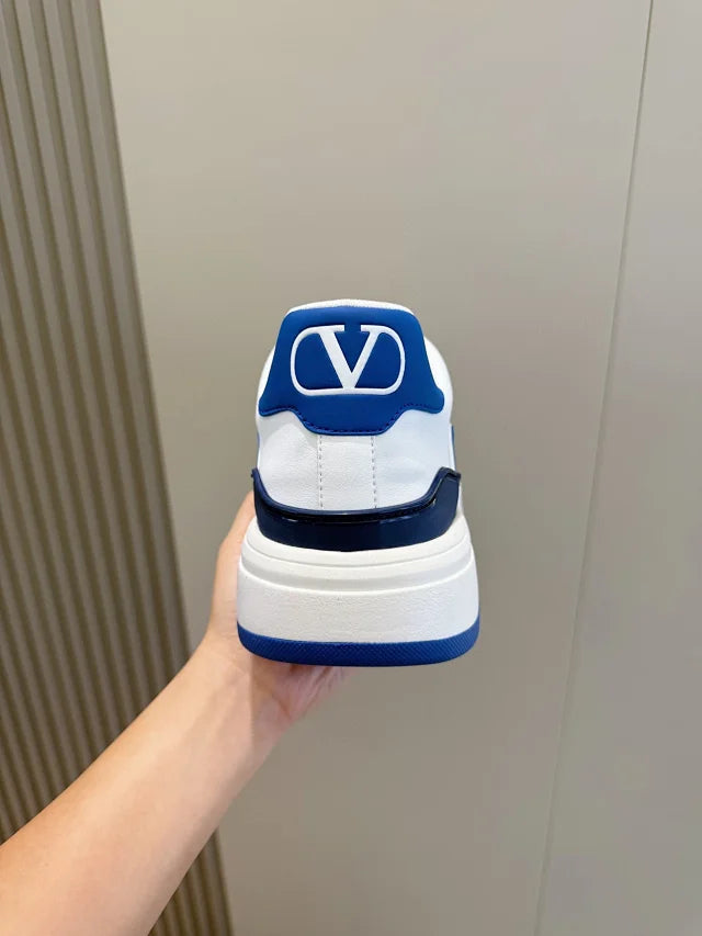 Valentino Trainers Albastru Alb - prezentare produs