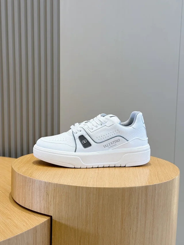 Valentino Trainers Alb Gri - prezentare produs