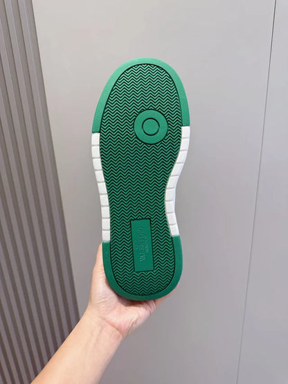 Valentino Trainers Verde Alb - prezentare produs