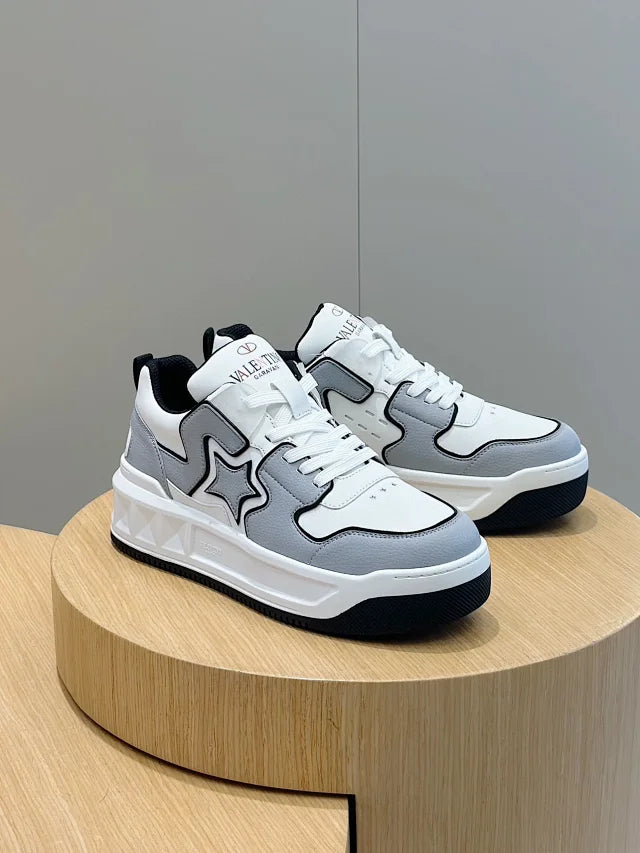 Valentino Trainers Gri Alb - prezentare produs