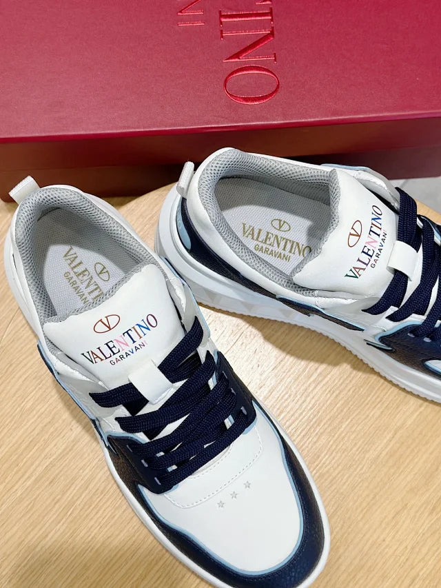 Valentino Trainers Dark Alb - prezentare produs
