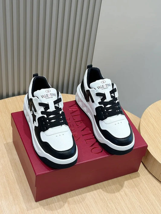Valentino Pantofi sport Alb Negru - prezentare produs