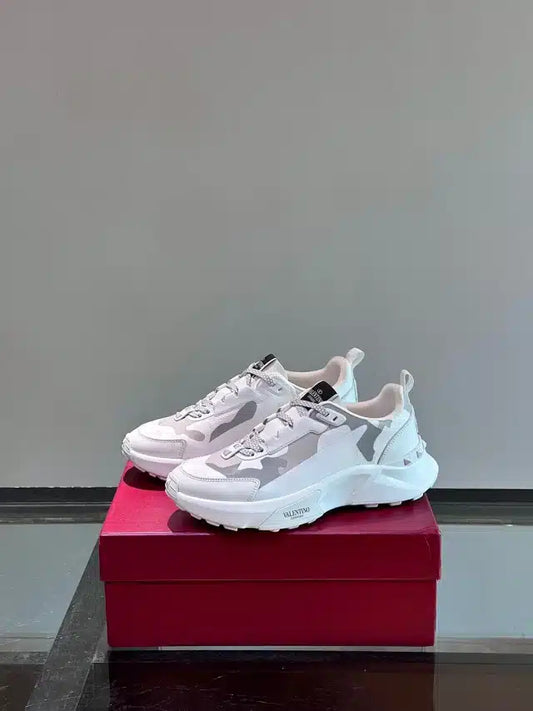 Valentino Pantofi sport Alb Camuflaj - prezentare produs