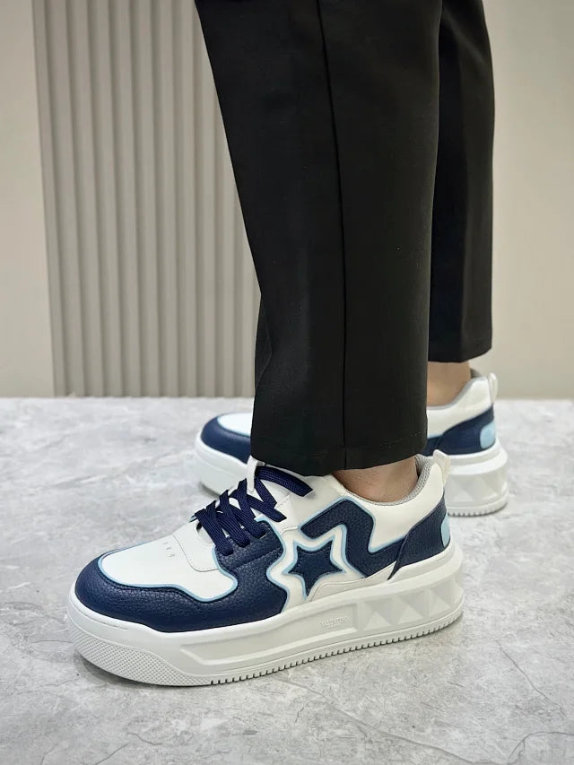 Valentino Trainers Dark Alb - prezentare produs