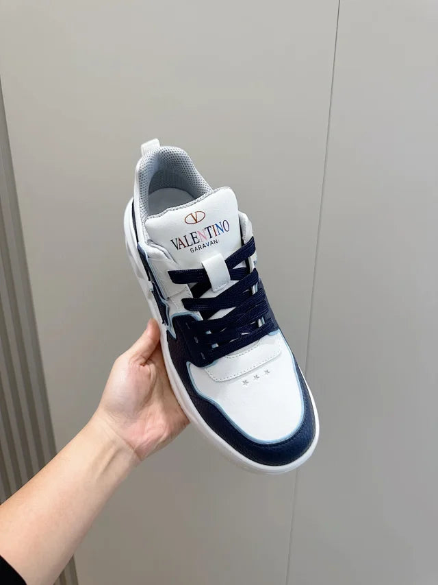 Valentino Trainers Dark Alb - prezentare produs