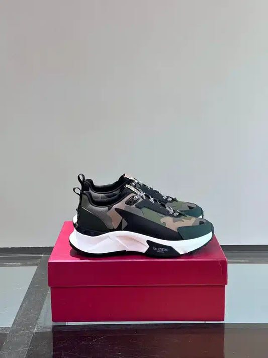 Valentino Pantofi sport Army Camuflaj - prezentare produs