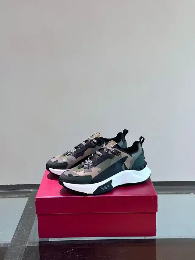 Valentino Pantofi sport Army Camuflaj - prezentare produs