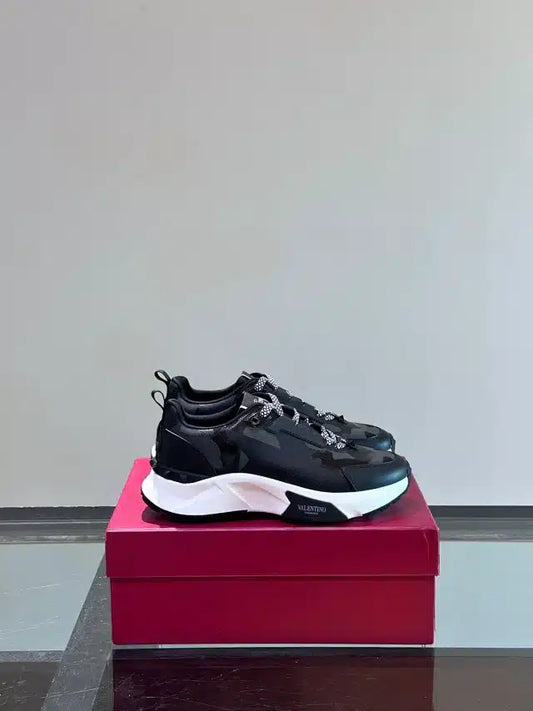 Valentino Pantofi sport Negru Camuflaj - prezentare produs