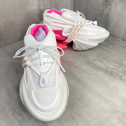 Balmain Unicorn Alb Roz Pantofi sport - prezentare produs