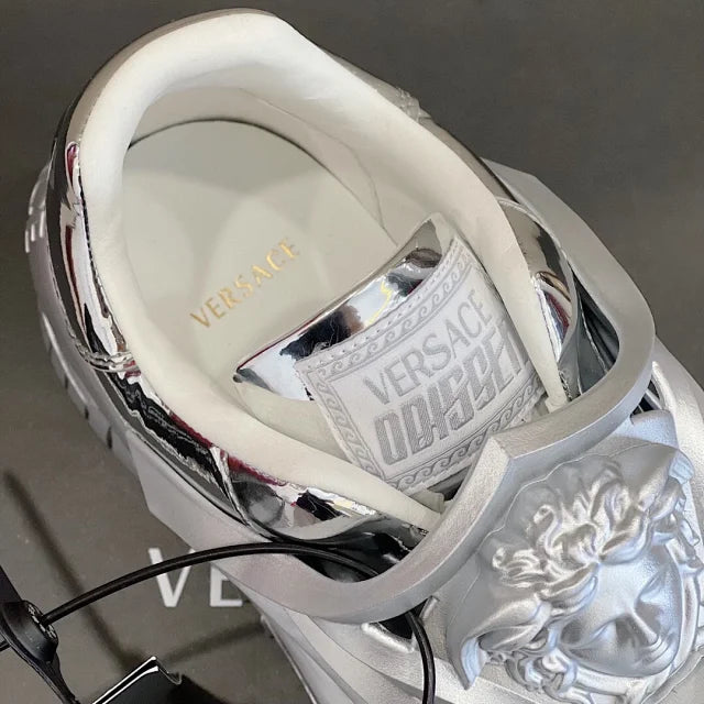 Versace Odissea Argintiu Pantofi sport - prezentare produs
