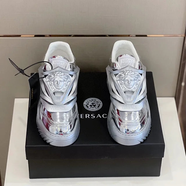 Versace Odissea Argintiu Pantofi sport - prezentare produs