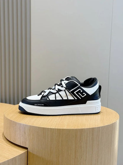 Balmain B Court Negru Alb Pantofi sport - prezentare produs