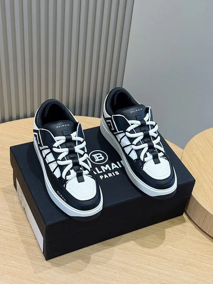 Balmain B Court Negru Alb Pantofi sport - prezentare produs