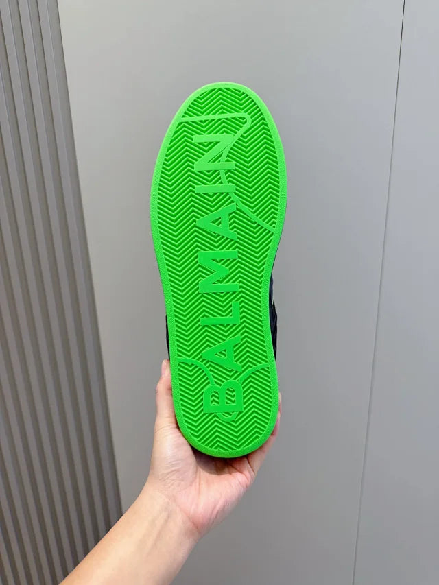Balmain B Court Negru Verde Pantofi sport - prezentare produs