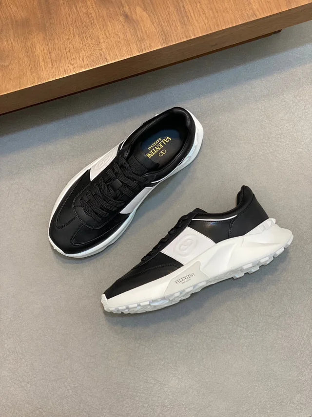 Valentino Trainers Negru Alb - prezentare produs