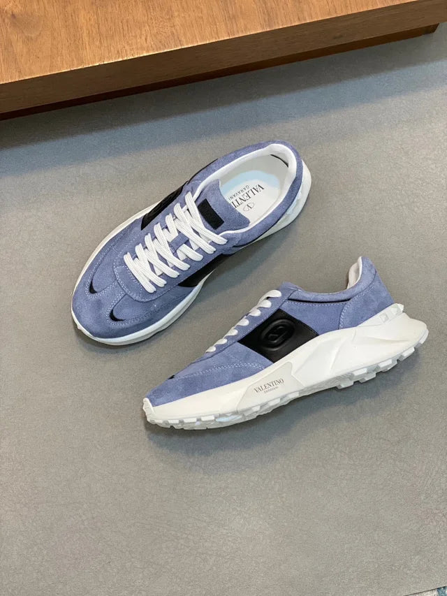 Valentino Trainers Baby Albastru - prezentare produs
